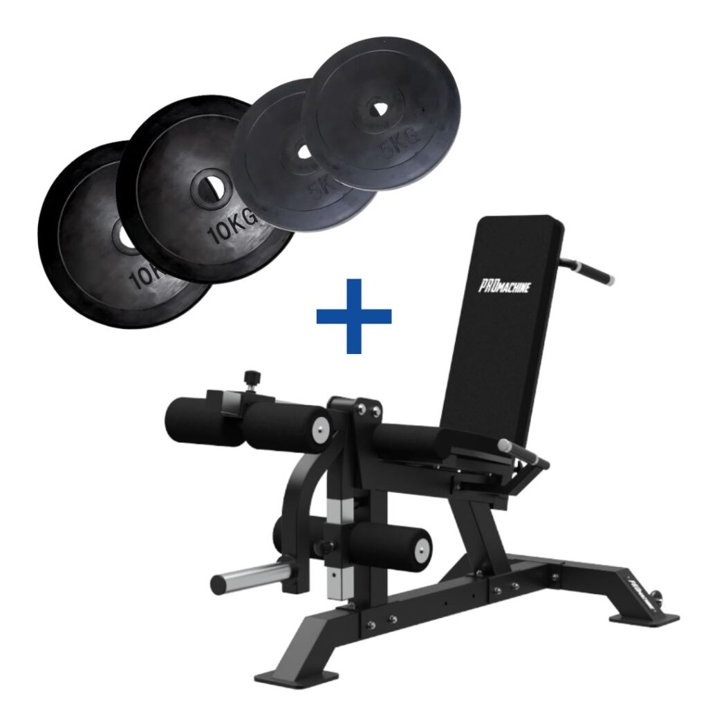 Banco ZR promachine + 30kg discos