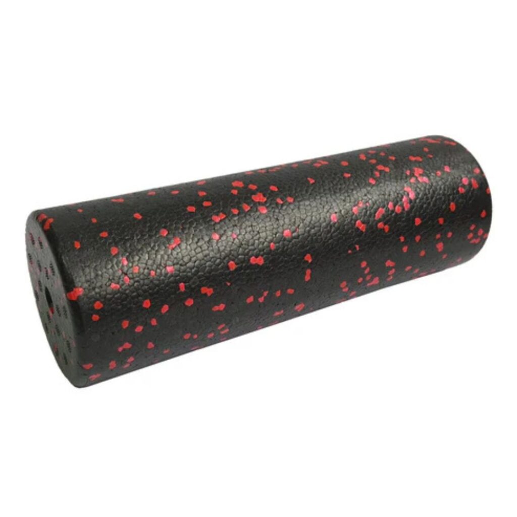 foam roller 30 cm x 10cm diametro orcus puntos rojos