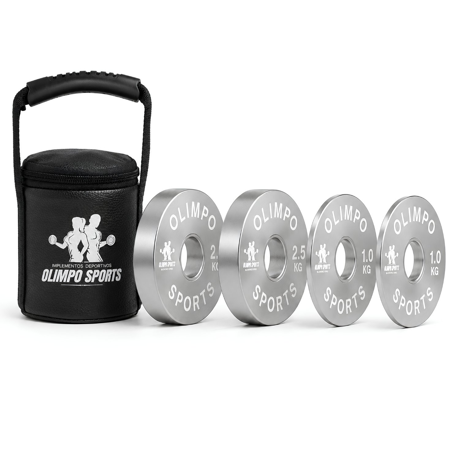 Pack discos fraccionados 7kg Olimpo