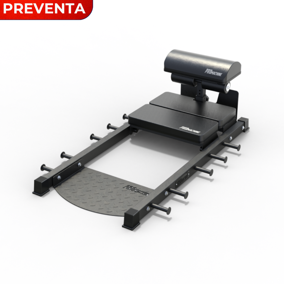 PREVENTA/ BANCO HIP THRUST/NORDIC CURL ZR PROMACHINE