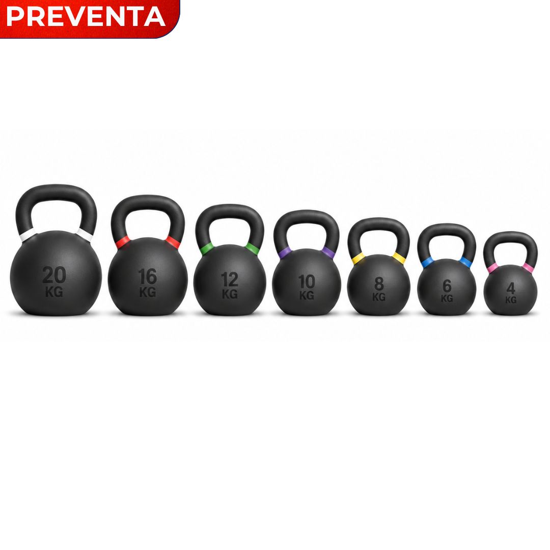 PREVENTA/ Kettlebell acero