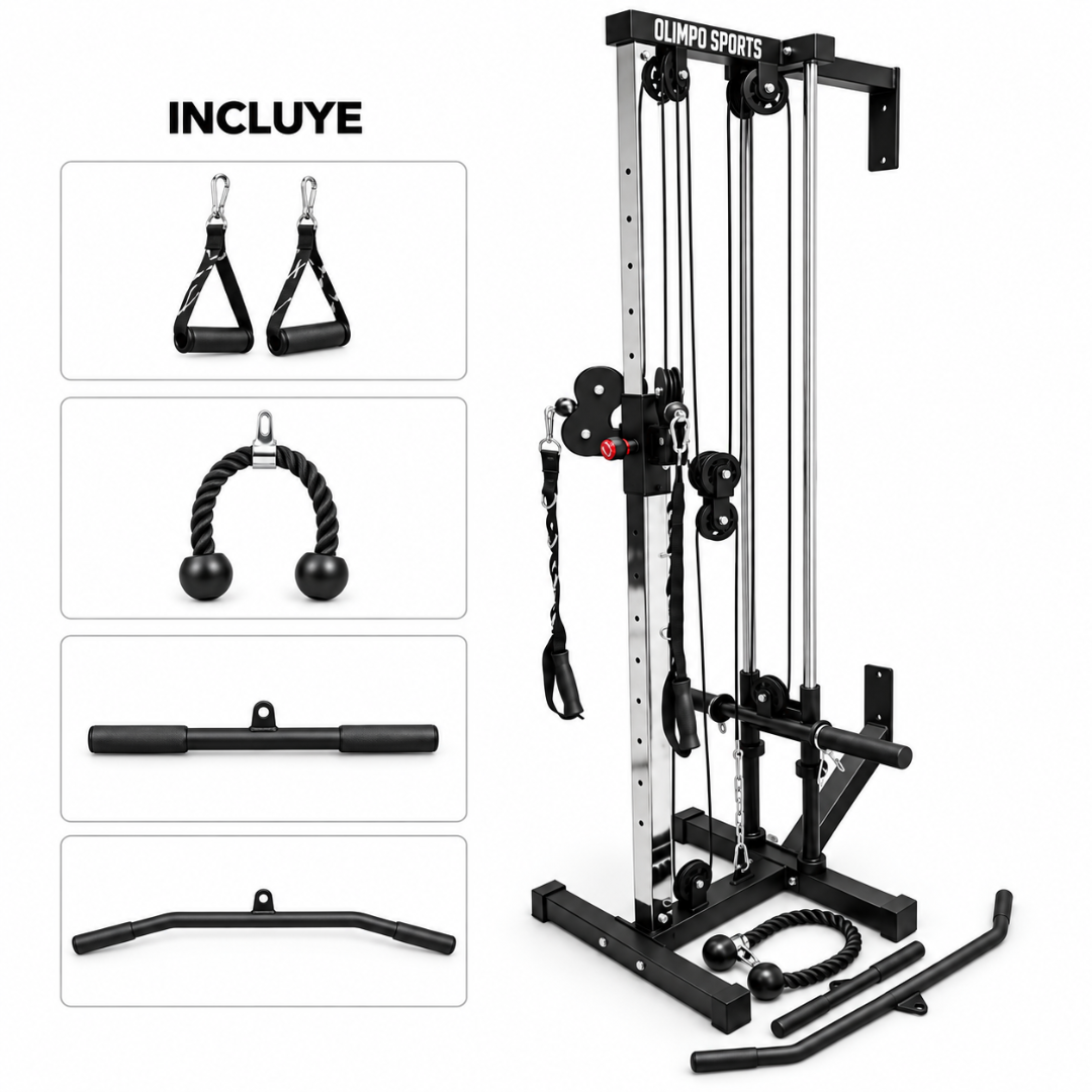 PREVENTA/ Polea de Muro Full Accesorios | OLIMPO SPORTS